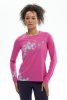Лонгслив BIVIUM Лайт 3.0 женский, фуксия