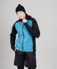 Куртка NORDSKI HYBRID HOOD Black/Light Blue мужская, черный/голубой