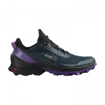 Кроссовки SALOMON CROSS OVER GTX W, женские, т.бирюзовый/сиреневый