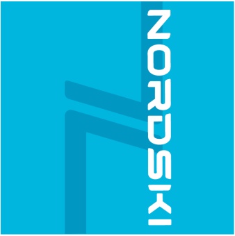 Бандана NORDSKI LOGO, светло-голубой  