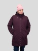 Парка NONAME WASS PARKA WOS, бордо
