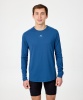 Футболка NORDSKI UPCAST LS Indigo длинный рукав, мужская, индиго 