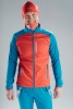 Куртка NORDSKI Premium (soft-shell) мужская, красный/голубой