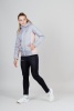 Куртка NORDSKI HYBRID WARM W Grey женская, серый/розовый 