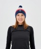 Шапка NORDSKI MOVE White/Red/Blue, белый/красный/синий