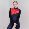 Жилет NORDSKI PREMIUM W (soft-shell) женский, т.синий/красный 