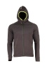 Джемпер GTS RIB HOODIE мужской, т.серый