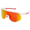 Очки MOAX Taper, бел/красн рама, оранж. линза