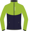 Куртка NORDSKI Premium Jr (soft-shell) детская, зеленый/темно-синий