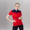 Рубашка-поло NORDSKI Red/Blue W женская, красный/синий