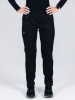 Брюки NONAME ALASKA PANTS 26 WOS BLACK женские, черный