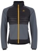 Куртка NONAME HYBRID JACKET 22, унисекс, черный/серый/золотой 