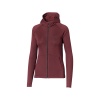 Куртка ATOMIC W ALPS FZ HOODIE-MAROON, женская