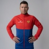Куртка NORDSKI Premium Patriot (soft-shell) мужская, т.синий/красный 