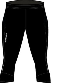 Тайтсы NORDSKI PREMIUM 3/4 JR детские, черный