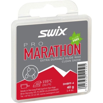 Парафин SWIX Marathon Black FF, 40г