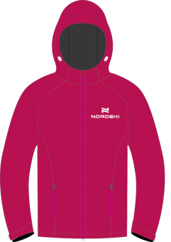 Куртка утепленная NORDSKI MOTION RASPBERRY Jr детская, красный