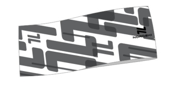 Повязка NORDSKI GRAPHIC Black, черный  