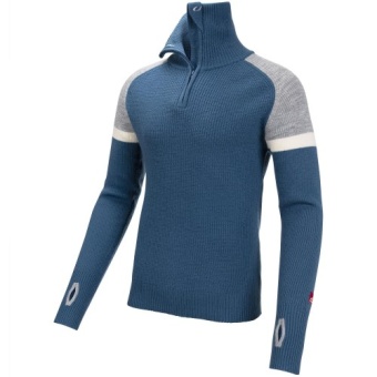 Свитер ULVANG ALTA мужской, т.бирюзовый/серый