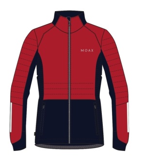 Куртка MOAX Tauri PRO Hybrid женская, красный