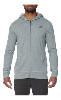 Толстовка ASICS TECH FZ HOODY, серый