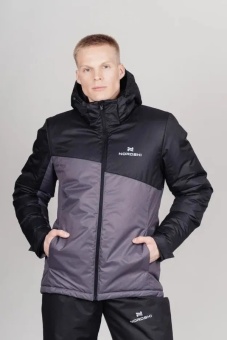 Куртка утепленная Nordski Active Black/Grey