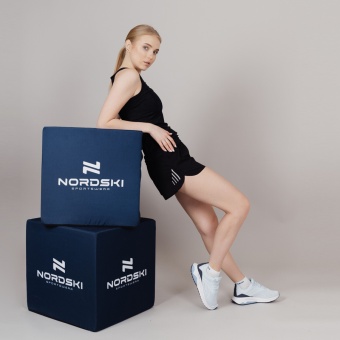 Шорты NORDSKI RUN Black W женские, черный
