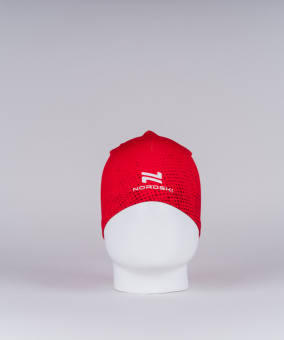 Шапка NORDSKI PRO Red/Black, красный/черный