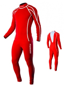 Комбинезон NONAME ELITE XC, унисекс, красный/белый
