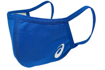 Маска защитная ASICS FACE COVER LOGO, синяя, L