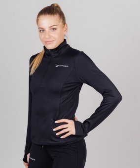 Лонгслив NORDSKI WARM Black W женский, черный 