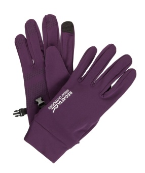 Перчатки REGATTA TOUCHTIP STRETCH GLOVES, фиолетовый