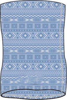 Снуд MOAX TISTA WARM, голубой принт Снуд MOAX TISTA WARM, голубой принт