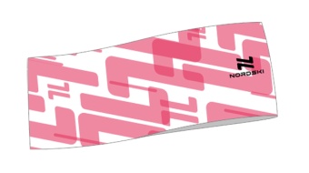 Повязка NORDSKI GRAPHIC Magenta, розовый  