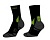 Носки NORDSKI RUN ALL YEAR Black/Lime, черный/зеленый 