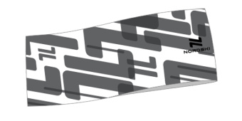 Повязка NORDSKI GRAPHIC Black, черный  