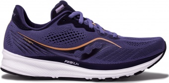 Кроссовки SAUCONY RIDE 14, женские, фиолетовый/оранжевый