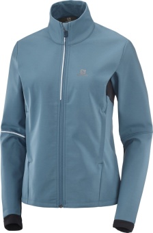 Куртка SALOMON AGILE SOFTSHELL JKT W Mallard Blu, женская