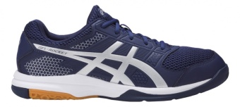 Кроссовки волейбольные ASICS GEL-ROCKET 8, синий/белый 