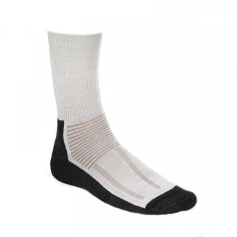 Носки NONAME CROSS SOCKS LightGrey, серый/черный