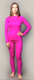 Белье NORDSKI 20 WARM W (рубашка, рейтузы), женское, фиолетовый