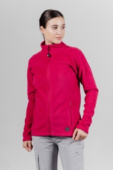 Толстовка NORDSKI FLEECE W Berry женская, красный 