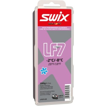 Парафин SWIX LF7X violet -2/-8*С, 180г