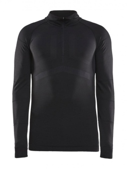 Футболка CRAFT ACTIVE INTENSITY ZIP мужская, черный
