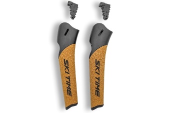 Ручка SKI TIME RACE HARD иск.пробка, черный 