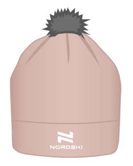 Шапка NORDSKI TRAIN Soft Pink, розовый    