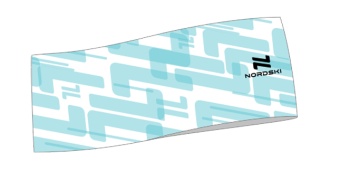 Повязка NORDSKI GRAPHIC Aqua, голубой 