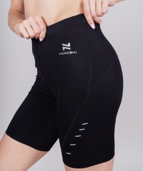 Шорты-спринтовки NORDSKI RUN Black W женские, черный