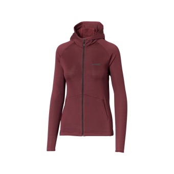 Куртка ATOMIC W ALPS FZ HOODIE-MAROON, женская