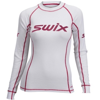 Футболка SWIX RaceX LS женская, белый